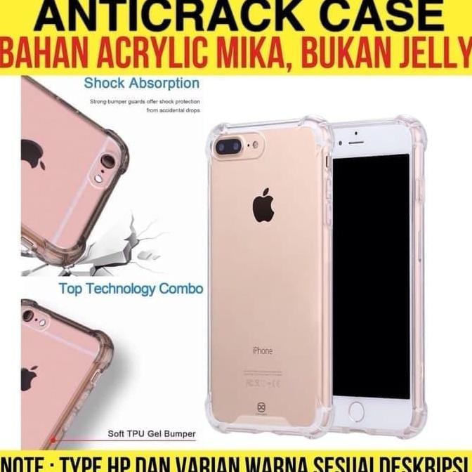 IPHONE 8 HARD CASE FUZE ANTI CRACK MIKA SILIKON Aksesoris Handphone