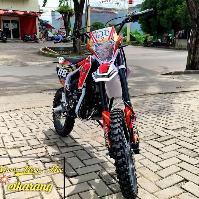 PROMO MOTOR MINI TRAIL 125CC SYMOTOS-08 RING 17/14 MESIN 4TAK + LAMPU DEPAN
