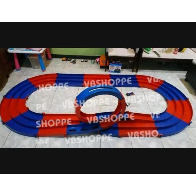 Super racing arena balap tamiya track 4wd lintas tamia race car deluxe