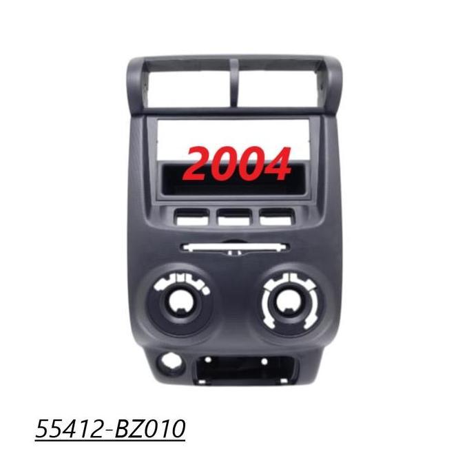 Frame Panel Tape Headunit Double Din Toyota Avanza Xenia Veloz Asli Ori 2004 - 2012 - 2019 High Qual