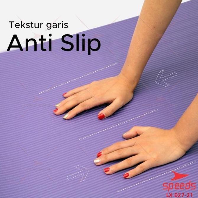Cod Speeds Matras Yoga Nbr Yoga Mat Alas Olahraga Yoga Senam Lantai Karpet Tikar 027-21 Terlaris
