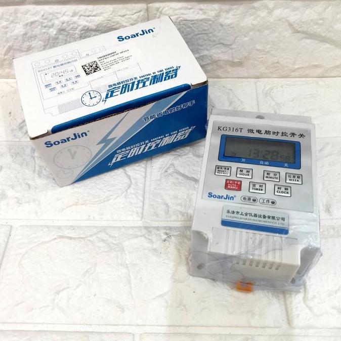 Timer Weekly Digital 220V Timer Panel 16A Kg316T Timer Digital