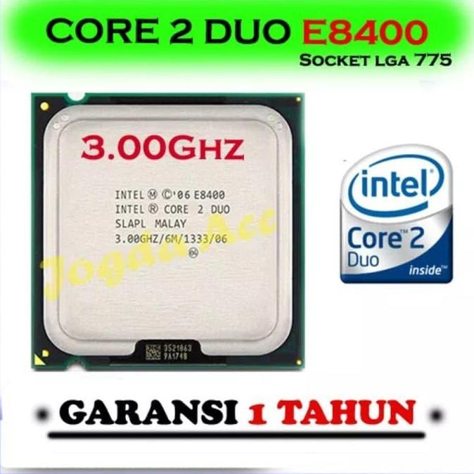 DV222 >> procesor core2duo e8400 lga 775 3.0 ghz
