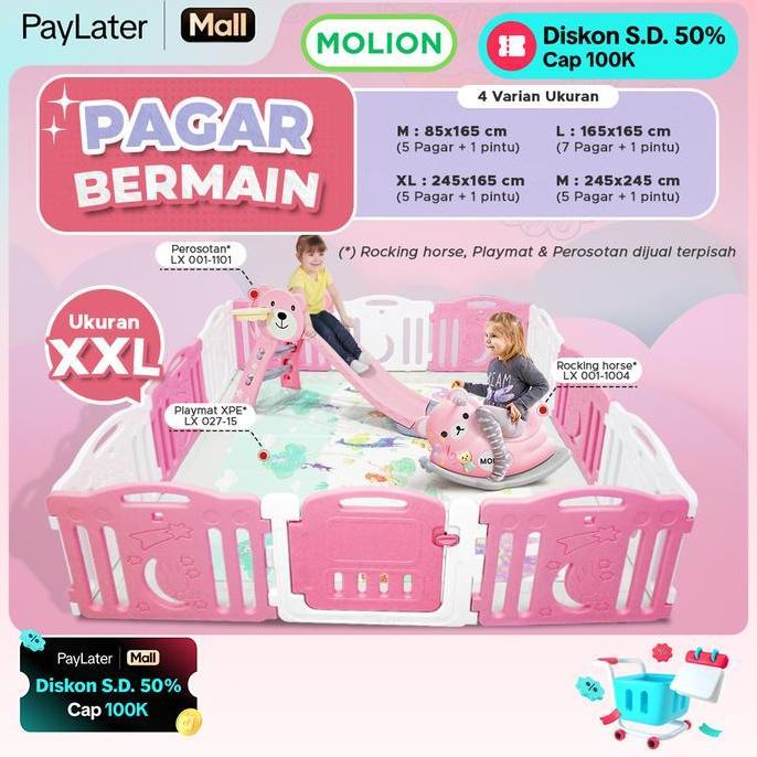 Gerhana_Bira - Speeds Pagar Anak Babyfance Playpen Prosotan Kuda Kudaan Mainan Anak Pagar Pagar Bayi