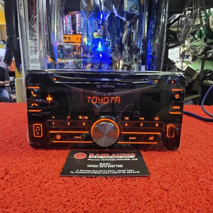 Head Unit Toyota Calya Dpx5000Btit Bluetooth Orisinil Harga Khusus