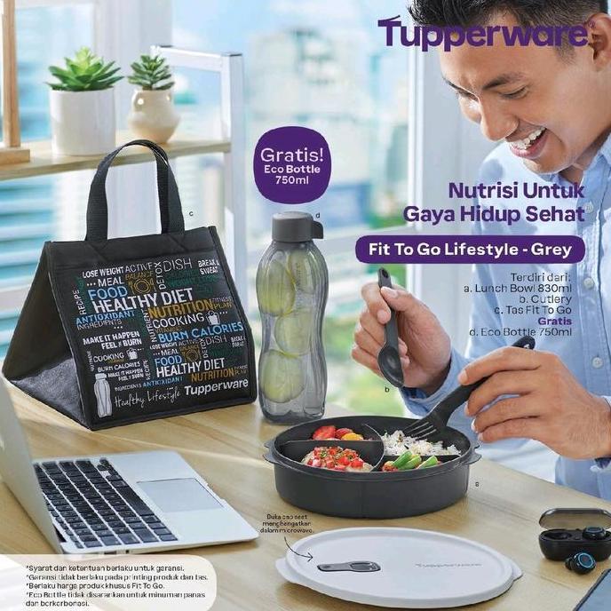 PREMIUM / Set Bekal Makan Dewasa Tupperware