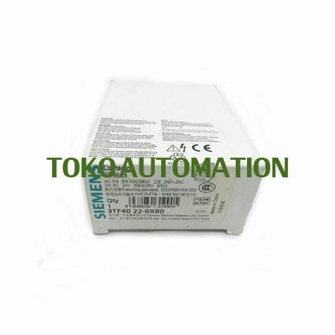 3TF4022 - 0X 3TF40 22 - 0XB0 2NC 2NO AC 24V 50HZ 29V 60HZ SE58 AUTOMA