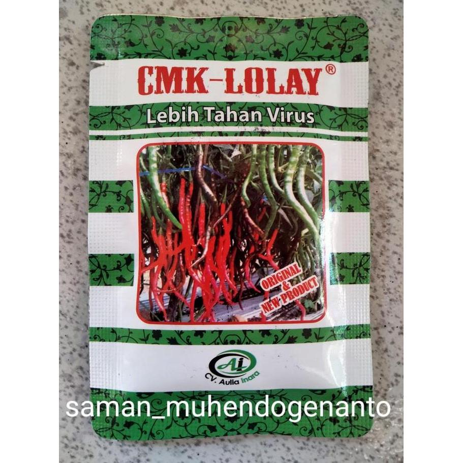 Promo Benih Cabe Merah Keriting Lolay 10 Gram - Cmk Lolay - Bibit Cabai Kriting Lolay Lolai Cod