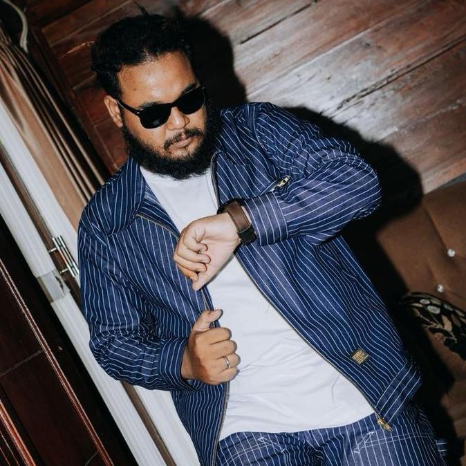 Fatgoods Work jaket wabash navy cotton raw denim