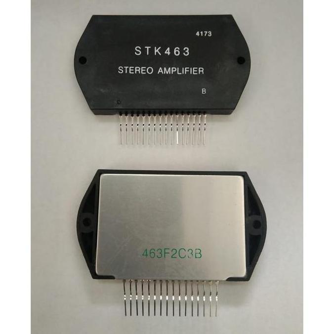 BEJ27 IC STK463 STK 463 2 POWER 2 CHANNEL AF POWER AMP 25W MIN