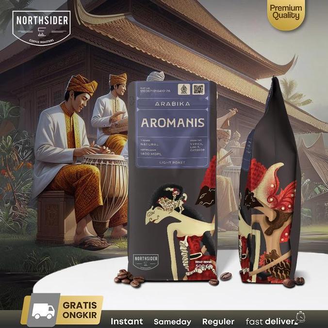 Northsider Kopi arabika Aromanis Natural coffee ASLI