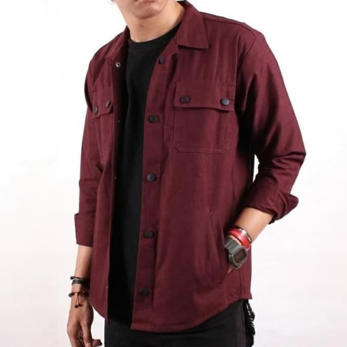 PREMIUM / JAKET SEMI PARKA SEMI PARKA BAHAN BABY CANVAS TR