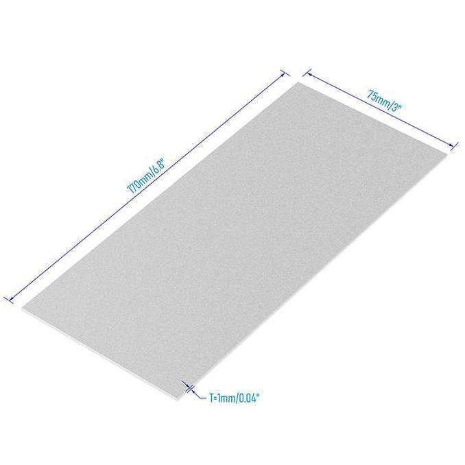 Gas- Batu Asahan Diamond Plate 400#/1000#/3000# Plat Pengasah Pisau Batu Asah Intan