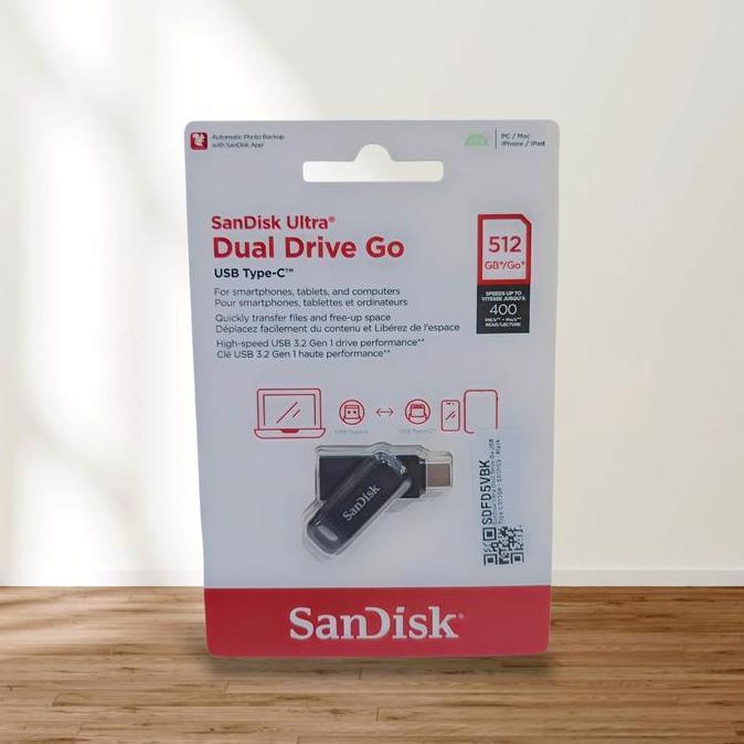 NEW FLASHDISC USB TYPE C 512GB SANDISK FLASHDISK LUXE 512 GB TIPE ORIGINAL