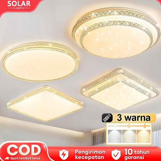 Trg- Lampu Plafon Minimalis Moder Rumah Lampu Downlht Pvc Plafon Led 3 Rna Ceiling Lhts Jarak Jauh C