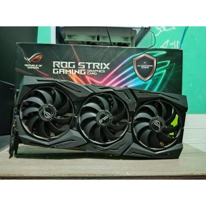PROMO VGA Gaming atau Desain RTX 2060 Asus ROG Strix Mulus Fullset