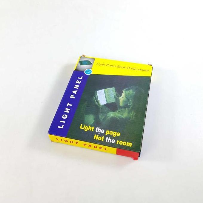 lampu baca buku led panel book reading lamp light