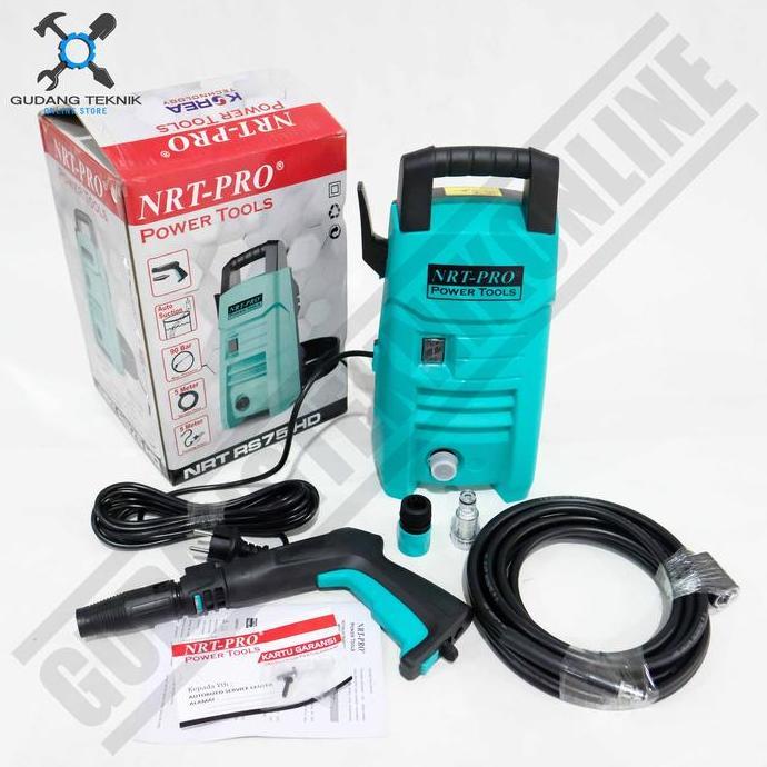 RANMEU Mesin Jet Cleaner NRT RS 75 HD - Mesin Cuci Steam Motor Mobil NRT Pro