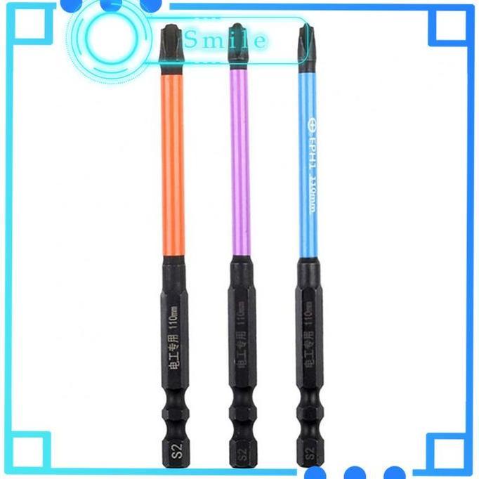 TAKLISHUU 110mm PH1- PH3 Mata Bor Obeng Magnetic / Mata Obeng Cross