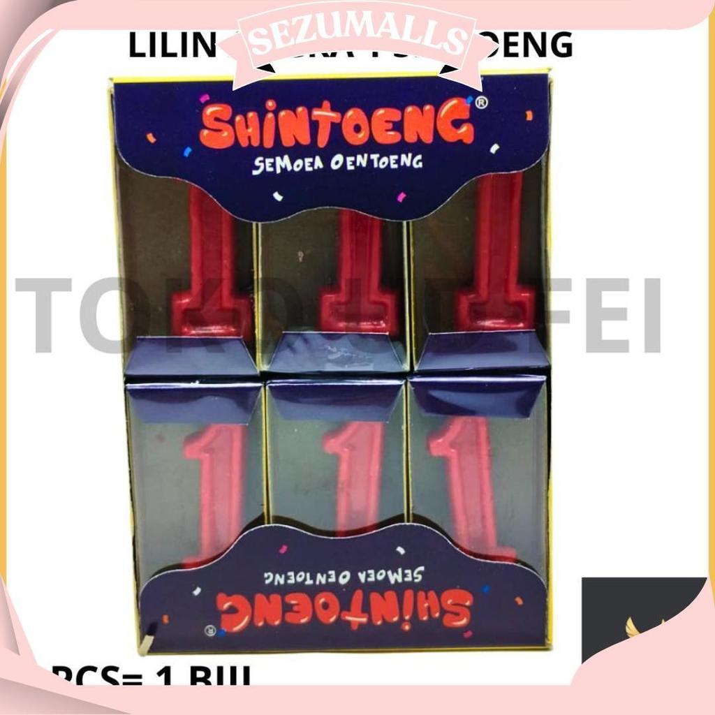 (1 PCS=1 BIJI) Lilin ANGKA/ Lilin Ulang tahun/ Lilin birthday/Lilin Ulangtahun Angka/ Lilin Angka Si