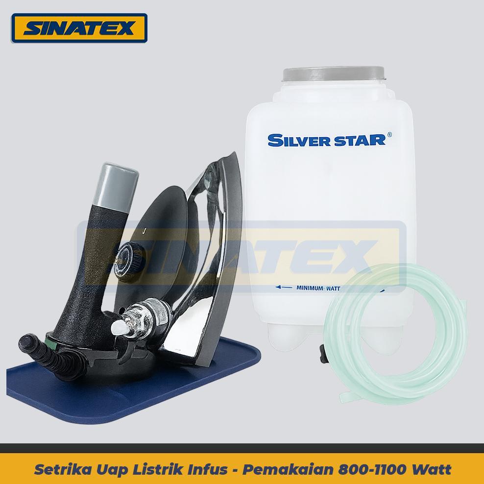 Setrika Uap Listrik Konveksi Gantung Infus F-Strong Silverstar FS-Star Laundry Gosokan Uap Portable