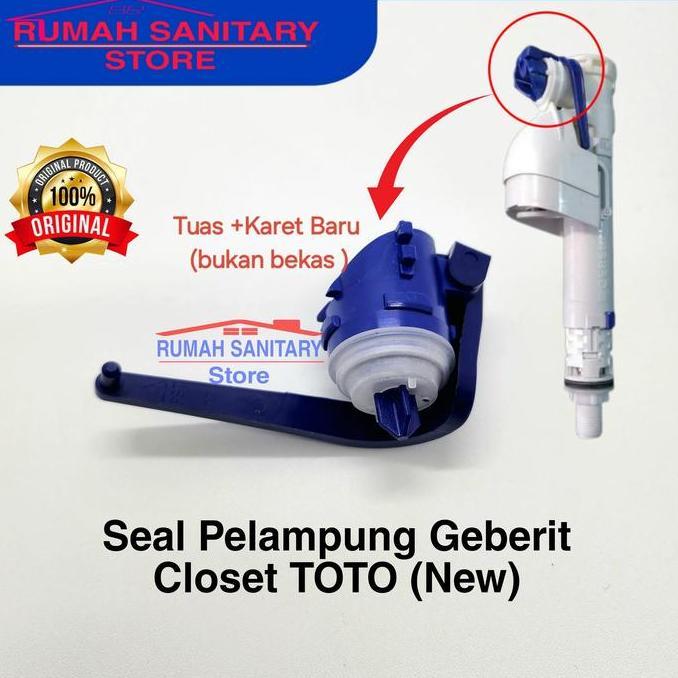 BEBAS ONGKIR - Sparepart TOTO Seal / karet Tuas / jantung Pelampung Geberit Ori BARU