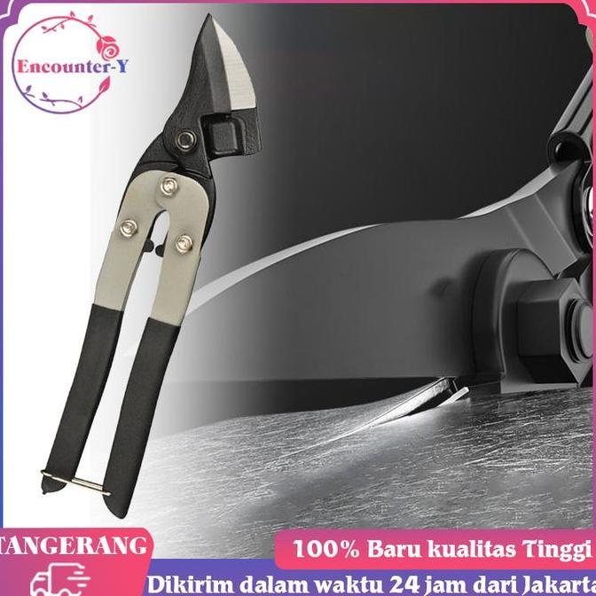 YUTUSAKA Gunting Plat Gunting Baja Ringan Gunting Seng Baja Gunting Besi Plat