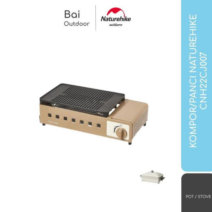 KOMPOR PORTABLE OUTDOOR CAMPING / PANCI SHABU NATUREHIKE CNH22CJ007