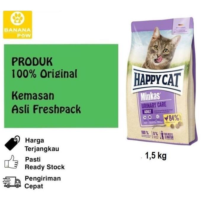 Gato - Happy Cat Minkas Urinary Care Poultry 1,5 Kg