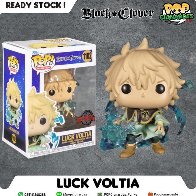 JM Funko POP Animation - Black Clover - Luck Voltia