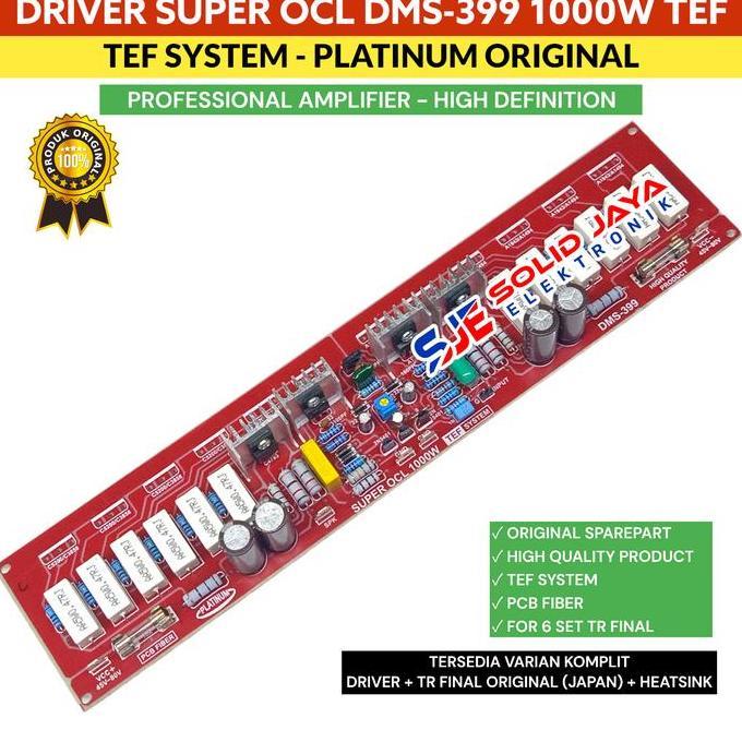 KIT DRIVER POWER SOCL SUPER OCL MONO 1000W AMPLI AMPLIFIER SUPER OCL SOCL MONO AMPLI 1000W MONO DMS3
