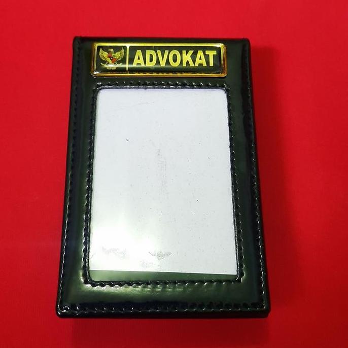 DE125 - Dompet id card kantong advokat / name tag advokat