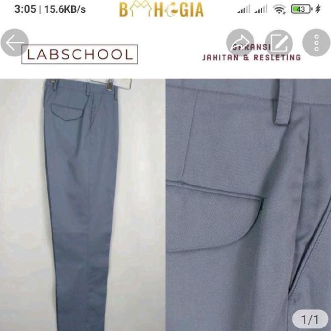 PREMIUM / Celana Panjang SMA Labschool Formal