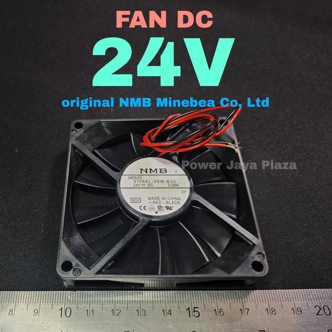 Kipas Fan 8Cm 8X8Cm Dc 24V Dc24V Termurah
