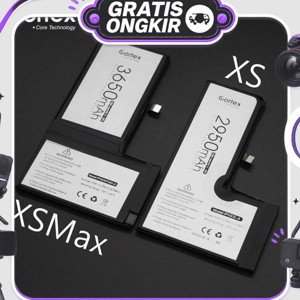 Cortex Iphone Baterai Xr Xs Xsmax Battery High Capacity Original Batre