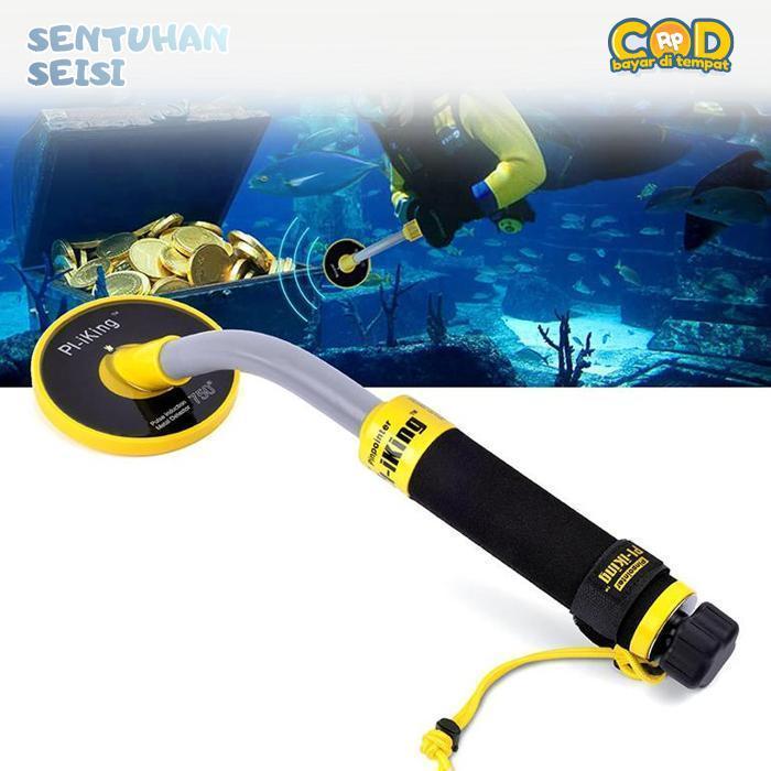 Bisa COD Metal Detector Underwater Waterproof 30m Pendeteksi Logam Detektor Emas Harta Terpendam Met