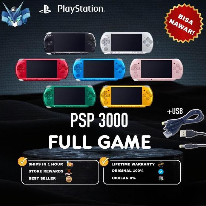 Bestseller- PSP SONY 3000 64GB 128GB FULL GAME / Sony PSP 3000 CFW