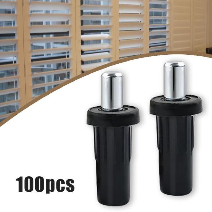 BEZEIN 100pcs Door Pin Metal Engsel Pintu Lemari Door Pin Engsel Spring push pintu lemari