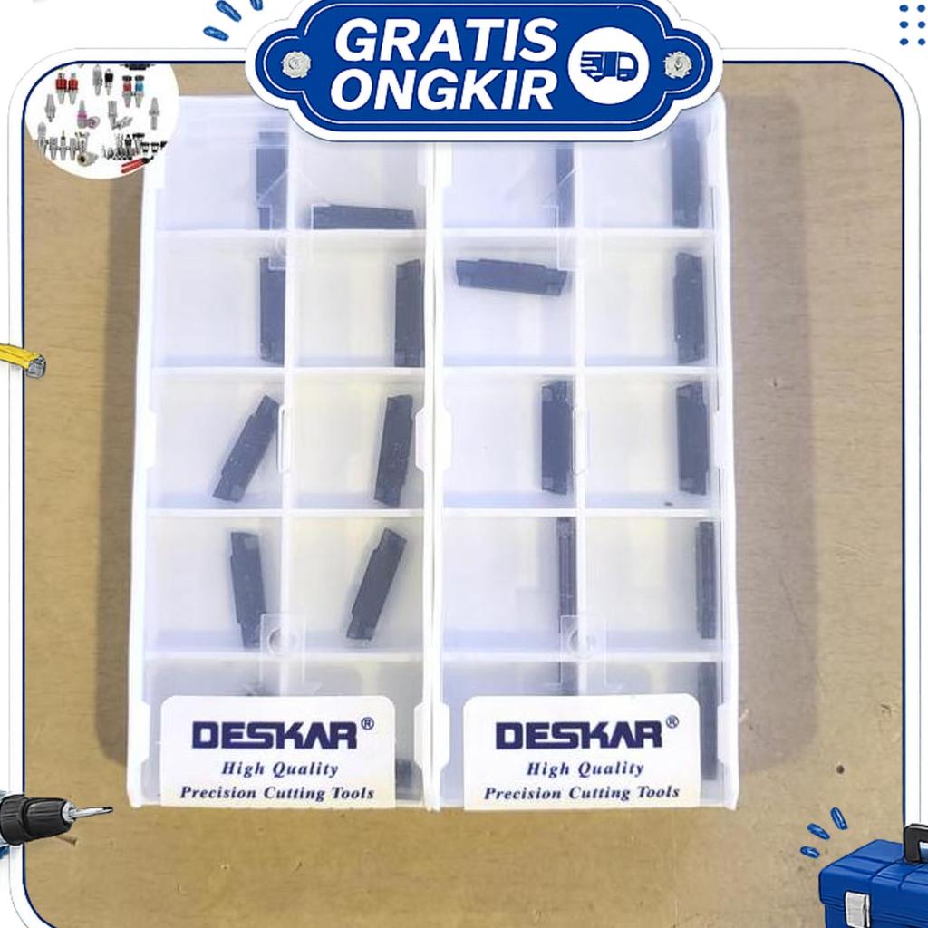 Insert Mgmn 200 Lda Deskar Mgmn 200 Deskar Insert Potong 2Mili Mata Bubut 2Mm Pisau 2Mm