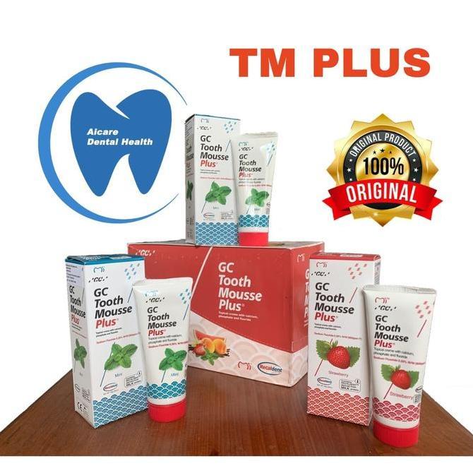 GC Tooth Mousse PLUS TERBARU untuk usia 6 tahun keatas - GC ToothMousse Dewasa