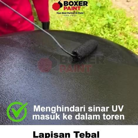 (20 KG) Cat Tangki Toren Air Anti Lumut SUPRACOAT Flinkote Water Based Bitumen