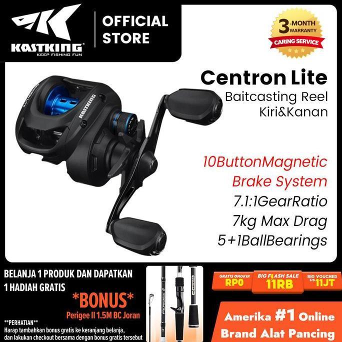 [OFFICIAL] KastKing Centron Lite Reel Pancing Baitcasting Fishing Reel,7.1:1 Gear Ratio, 7KG Max Dra