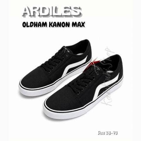 PREMIUM / [BISA COD] Sepatu ARDILES OLDHAM KANON MAX Sepatu Sneakers Pria Premium Sepatu Vulcanized 