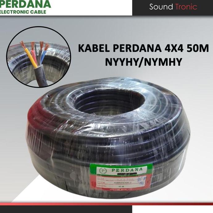 Kabel Perdana NYYHY 4x4 50m/Kabel Genset/Kabel audio