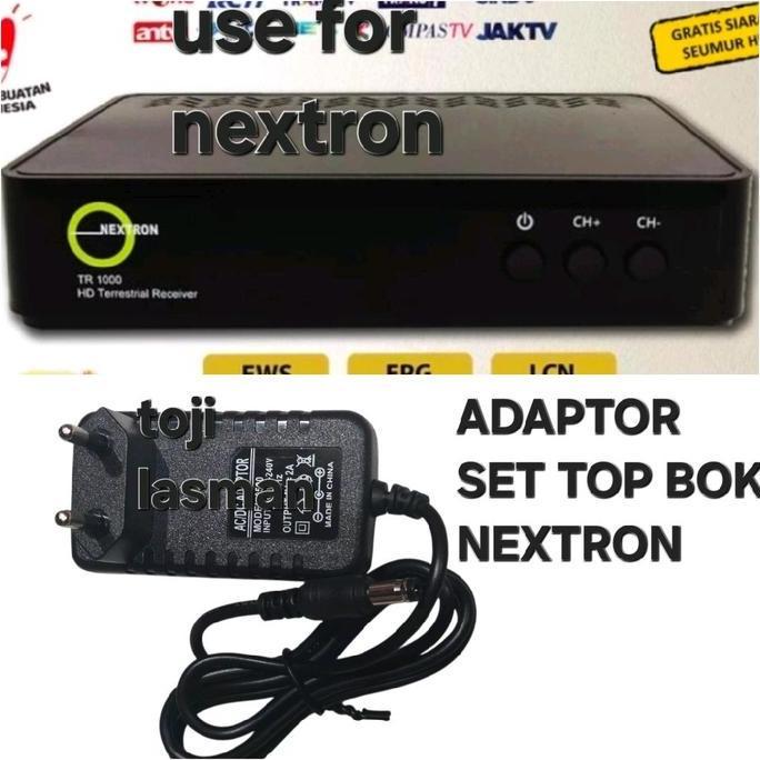 ( ADAPTOR STB SET TOP BOX BOK 2A5V ) NEKTRON  ADAPTER  COLOKAN PSU TRAVO POWER ANDROID BOX BOK STB D