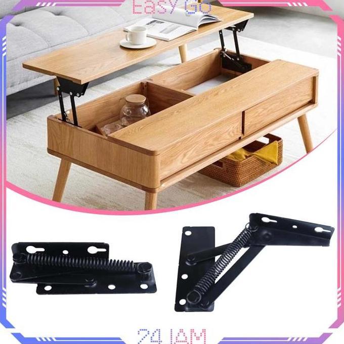 QYUISHOP Isi 2pcs Engsel Sofa Puff Engsel Kursi Sofa Spring Hinge Engsel Sofa Lipat Engsel Sofa Bed 