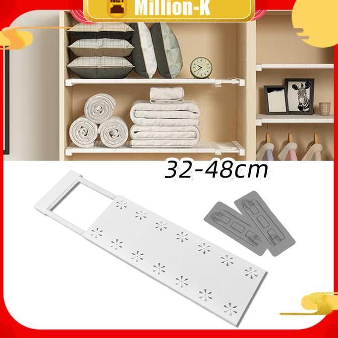 MEZIKUSA Storage Rack / Sekat Lemari Dapur / Rak Sekat Tambahan Lemari Baju Fleksibel