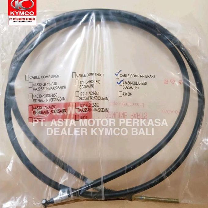 }}}}}}] KABEL REM BELAKANG KYMCO METICA, GLX, TREND, JOCKEY
