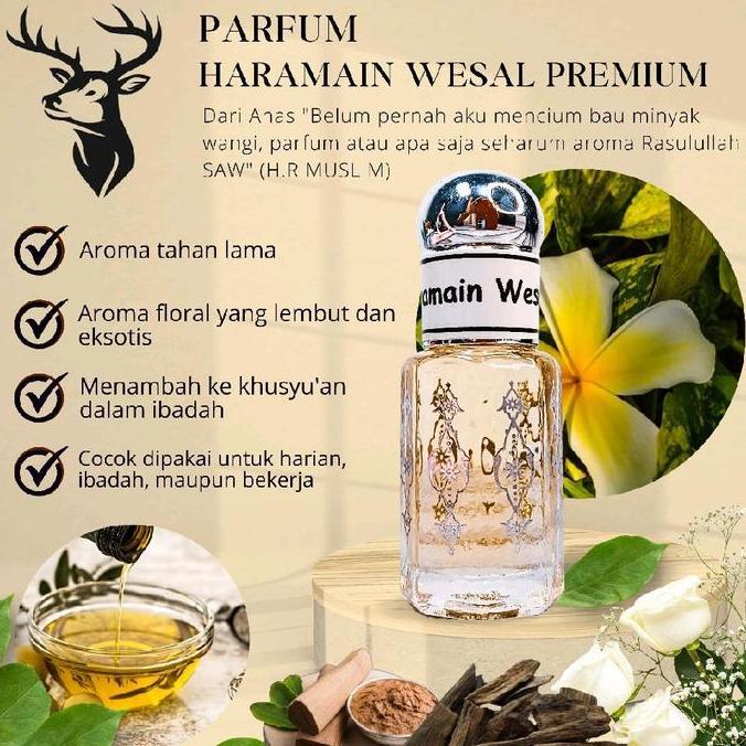 Umado - Parfum Haramain Wesal Original Premium