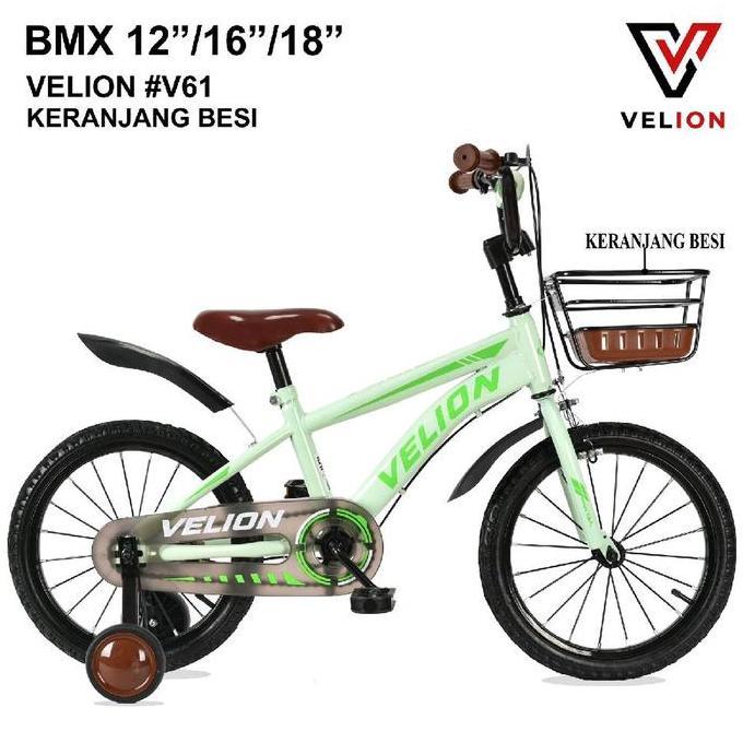 Promo SEPEDA BMX VELION ERMINIO 12 16 18 ANAK LAKI COWO Diskon